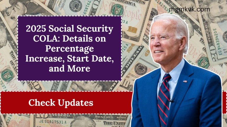 2025 Social Security COLA: Details on Percentage Increase, Start Date, and More