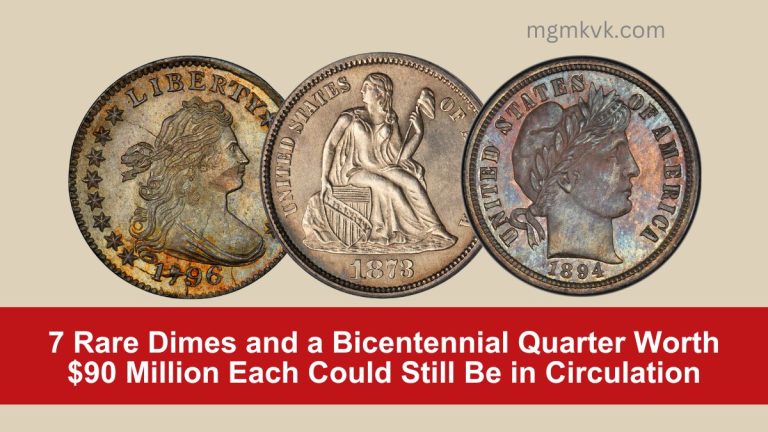 7 Rare Dimes and a Bicentennial Quarter Worth $90 Million Each Could Still Be in Circulation