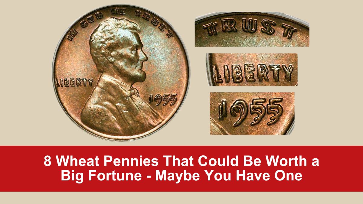 8 Wheat Pennies That Could Be Worth a Big Fortune - Maybe You Have One (1)