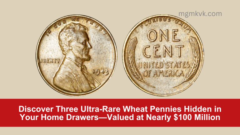 Discover Three Ultra-Rare Wheat Pennies Hidden in Your Home Drawers—Valued at Nearly $100 Million