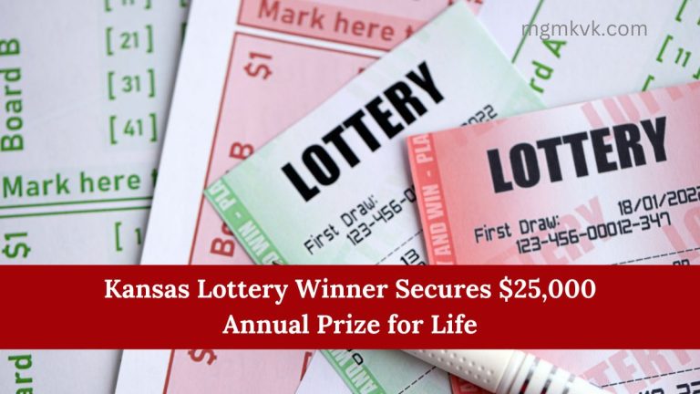 Kansas Lottery Winner Secures $25,000 Annual Prize for Life