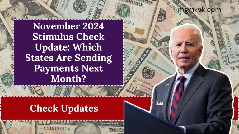 November 2024 Stimulus Check Update Which States Are Sending Payments Next Month