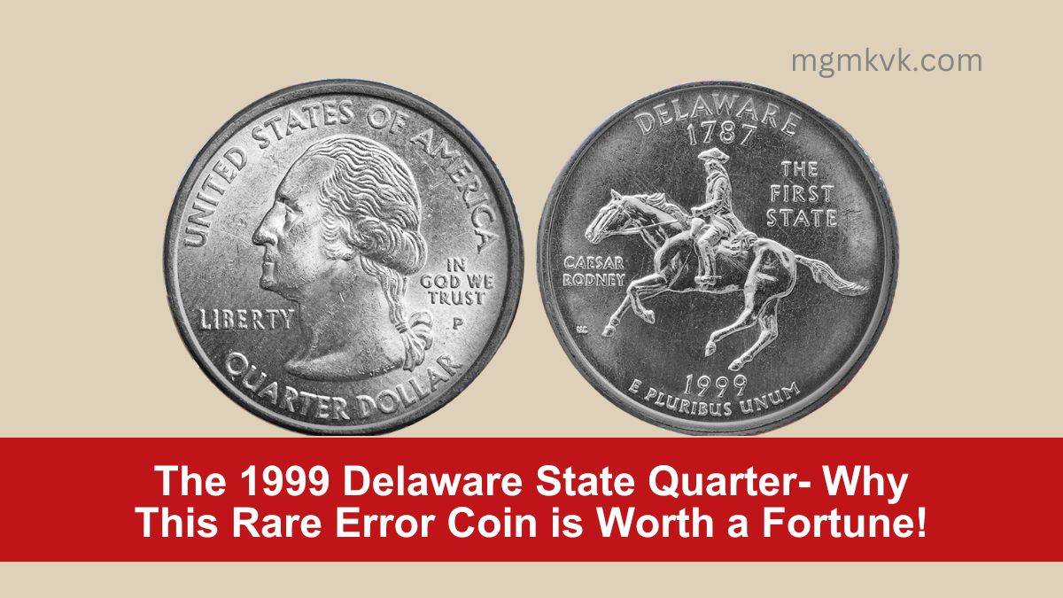 The 1999 Delaware State Quarter- Why This Rare Error Coin is Worth a Fortune!