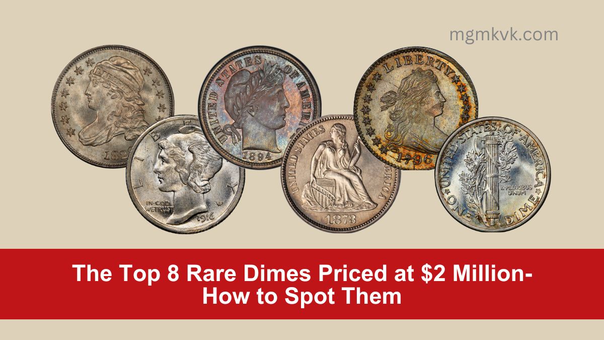 The Top 8 Rare Dimes Priced at $2 Million- How to Spot Them