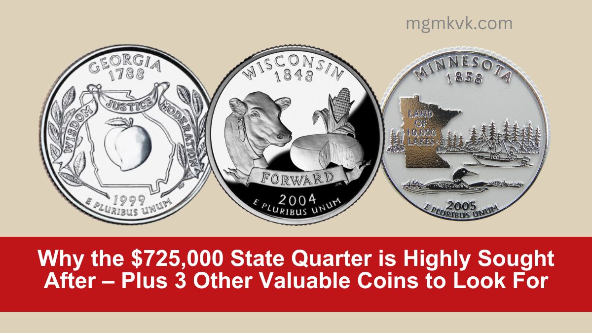 Why the $725,000 State Quarter is Highly Sought After – Plus 3 Other Valuable Coins to Look For